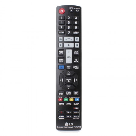 Original LG Remote Control for Home Theatre Blu Ray System AKB73775633