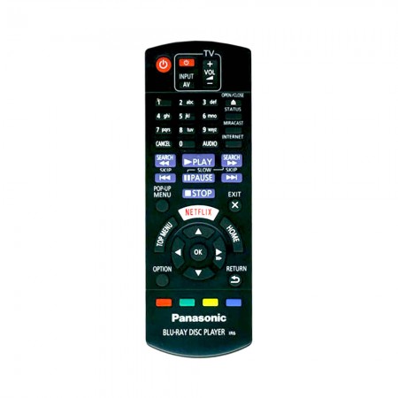 Original Panasonic Remote Control for Smart 3D Blu-ray and DVD Player N2QAYB001031