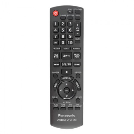 Remote Control PANASONIC Original N2QAYB000393