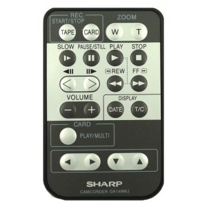 Remote Control SHARP Original RRMCGA149WJSA CGA149WJ 27149WJ