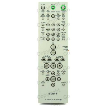Remote Control SONY Original 147770311 RM-SP400