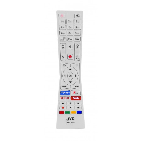 Orignal JVC Remote Control White RM-C3339 30102236 / RC 43101P