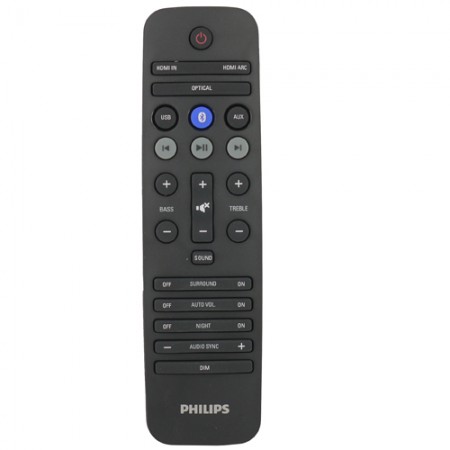 Original Philips Soundbar Speaker Remote Control 996580001238
