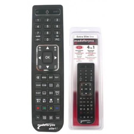PC PROGRAMMABLE REMOTE CONTROL EXTRA SLIM LINE 4:1