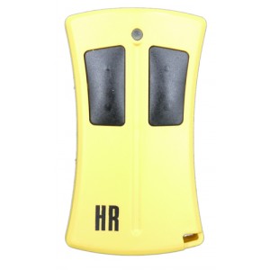 RF Remote Control for Automatic Gates HR868F2 Fixed Code Yellow