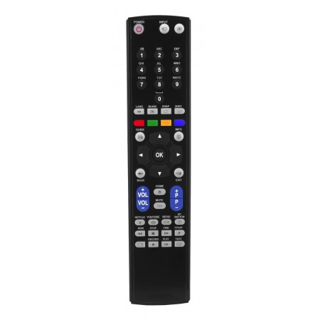 Replacement Remote Control AKAI, ALBA, BUSH, HITACHI, VESTEL, Etc